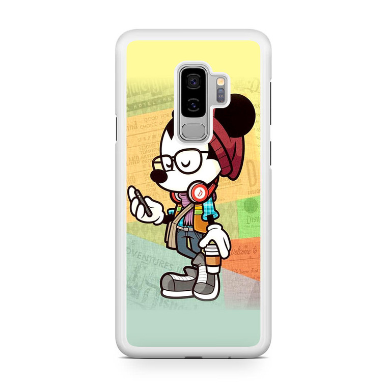 Hipster Mickey Mouse Samsung Galaxy S9 Plus Case
