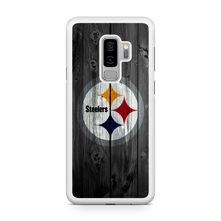 Pittsburgh Steelers Wood Samsung Galaxy S9 Plus Case
