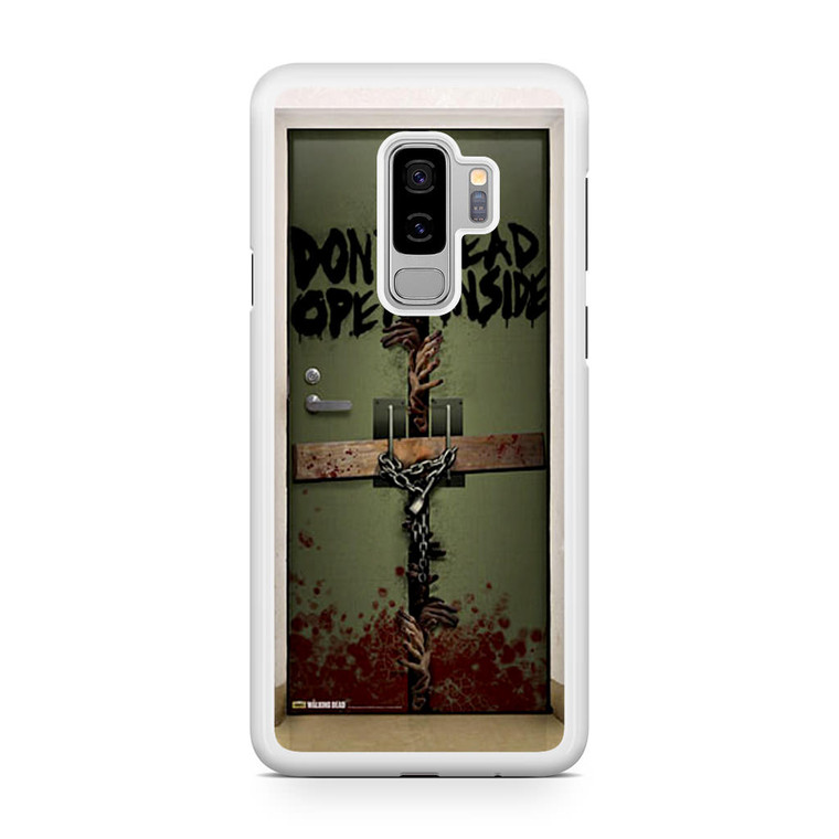 Walking Dead Door Cling Samsung Galaxy S9 Plus Case