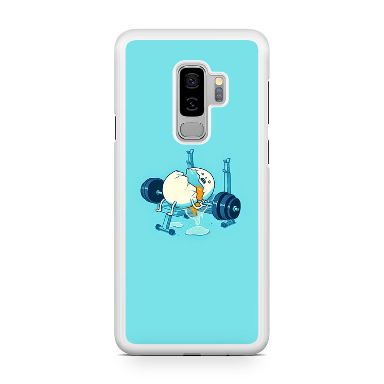 Egg Accident Workout Samsung Galaxy S9 Plus Case