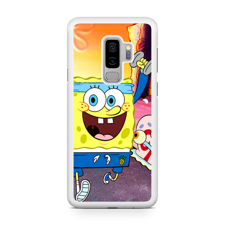 Racing SpongeBob Samsung Galaxy S9 Plus Case