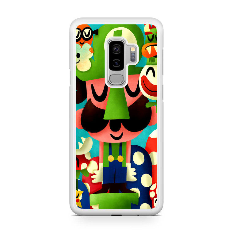 Super Mario Bros Luigi Samsung Galaxy S9 Plus Case