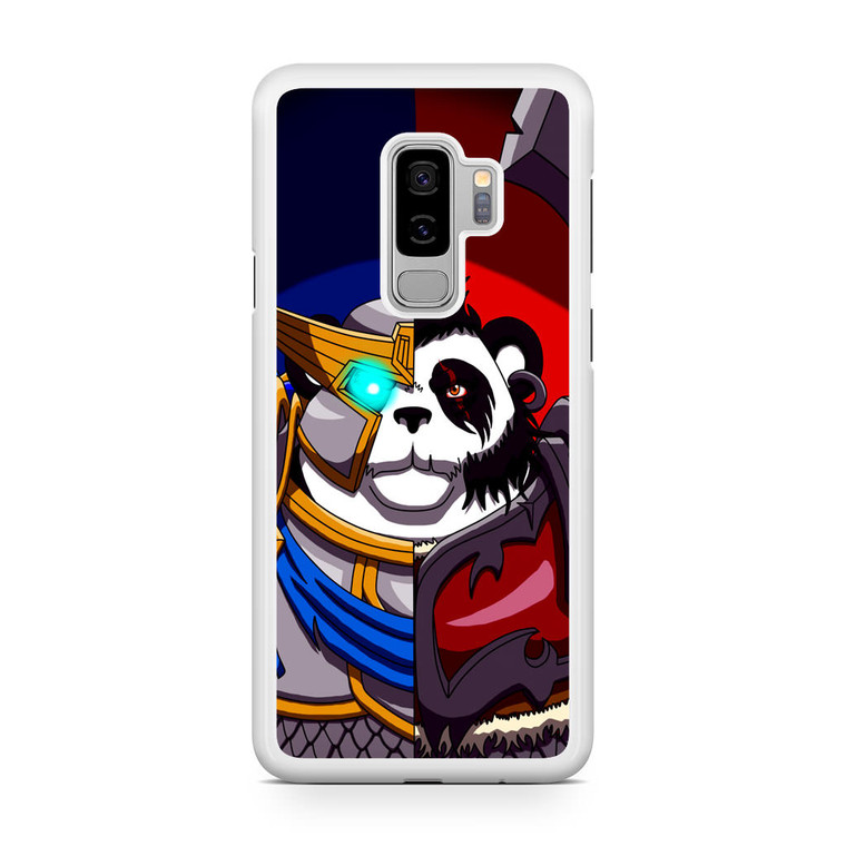 World of Warcraft Alliance and Horde Panda Samsung Galaxy S9 Plus Case