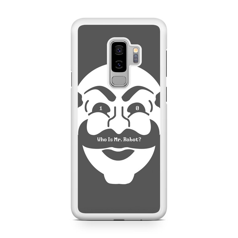 Mr Robot Mask F Society Samsung Galaxy S9 Plus Case