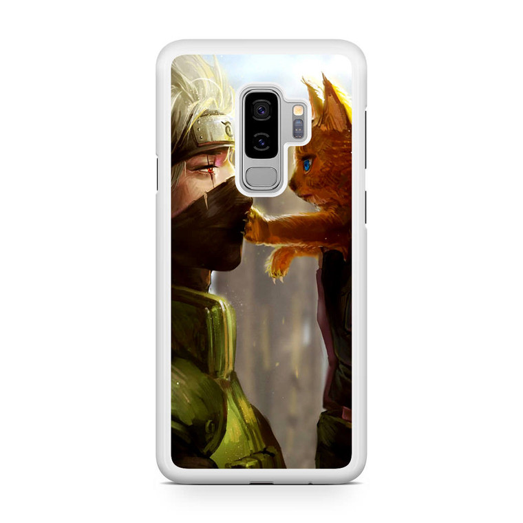 Naruto Hatake Kakashi Cat Samsung Galaxy S9 Plus Case