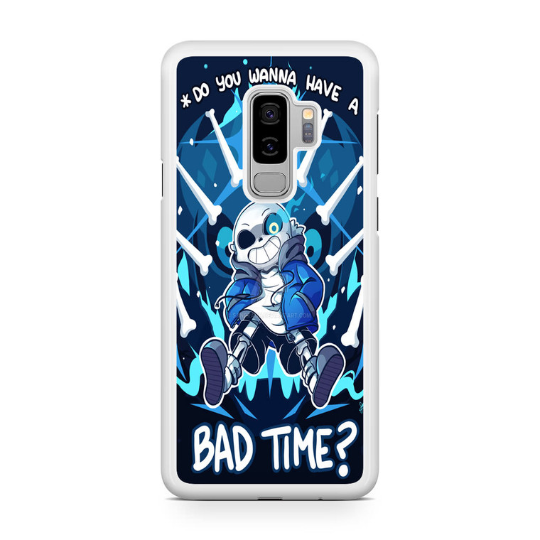 Undertale Sans Bad Time Samsung Galaxy S9 Plus Case
