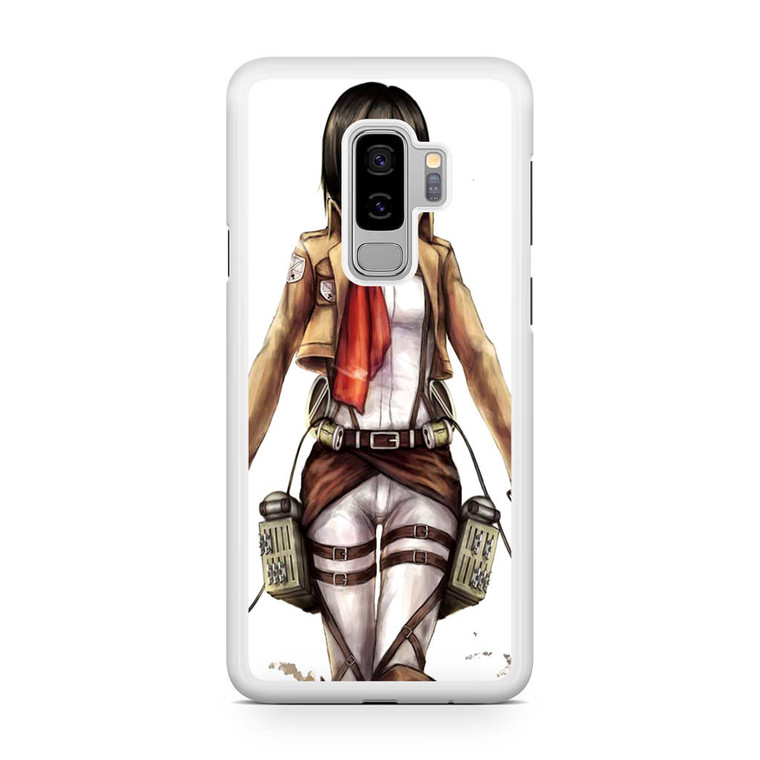 Cool Mikasa Ackerman Attack On Titan Samsung Galaxy S9 Plus Case