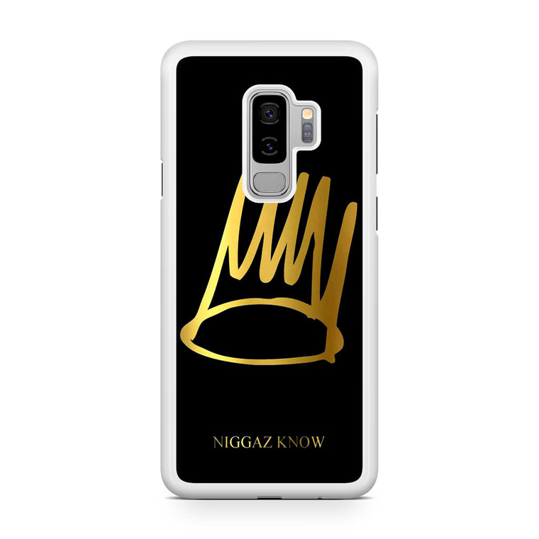 J Cole Crown Born Sinner Samsung Galaxy S9 Plus Case