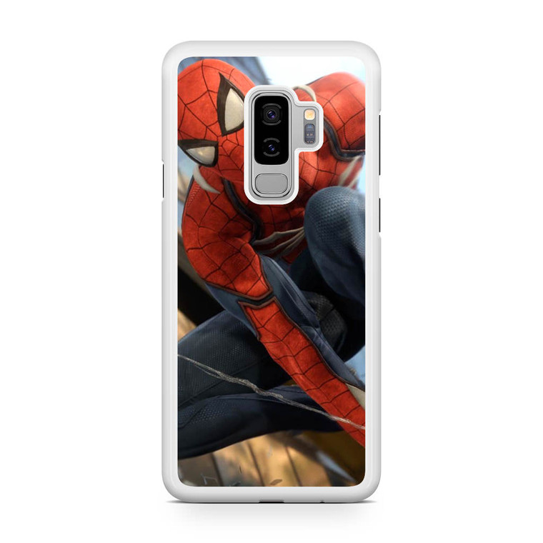 Spiderman PS4 Samsung Galaxy S9 Plus Case