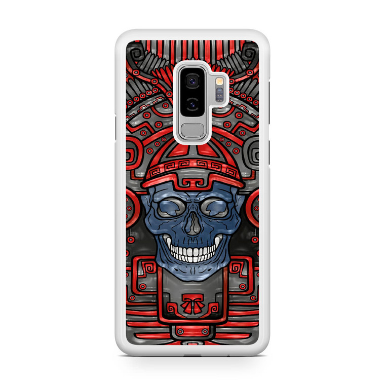 Aztec Skull Samsung Galaxy S9 Plus Case