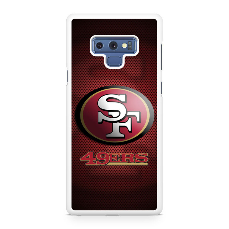 49ers logo Samsung Galaxy Note 9 Case