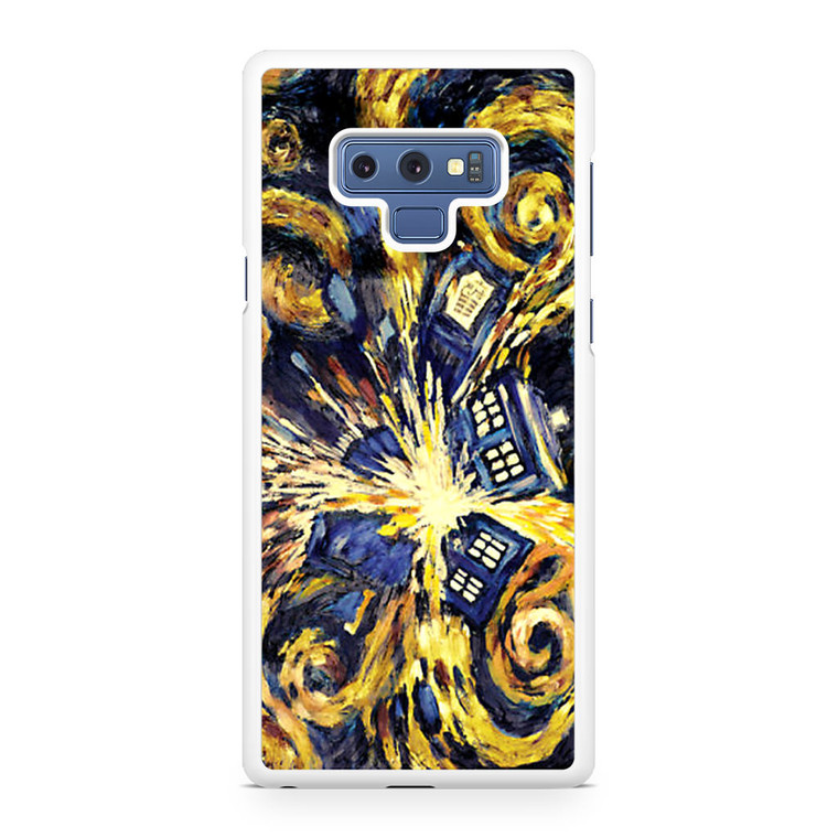 Doctor Who Exploded Tardis Van Gogh Samsung Galaxy Note 9 Case