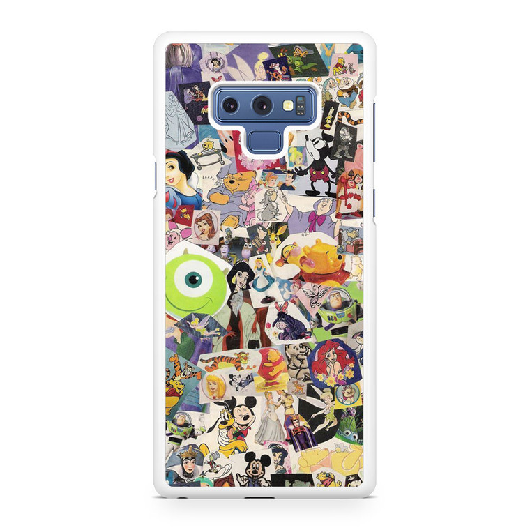 Disney Collage Art Samsung Galaxy Note 9 Case