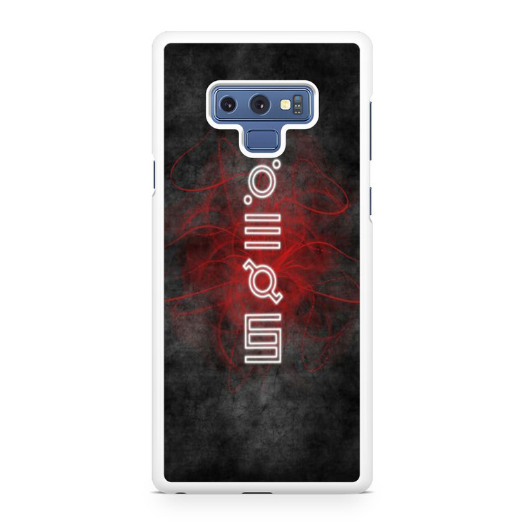 30 Second To Mars Script Samsung Galaxy Note 9 Case