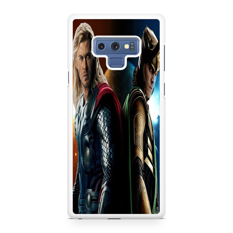 Thor and Loki Samsung Galaxy Note 9 Case
