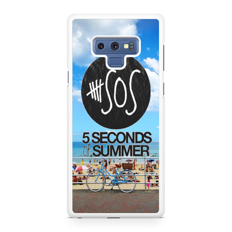 5SOS Logo Sidney Beach Samsung Galaxy Note 9 Case