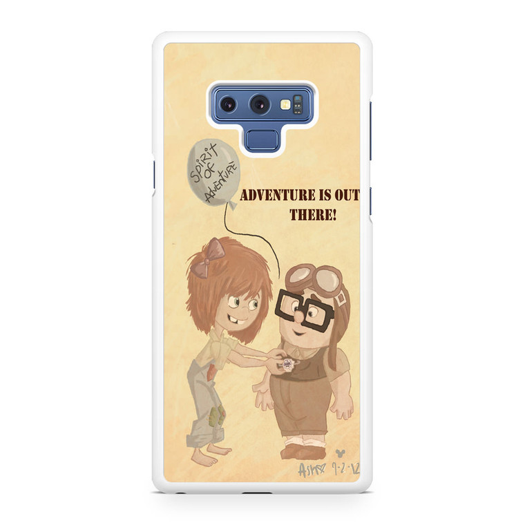 Adventure is Out There with Charlie and Ellie Samsung Galaxy Note 9 Case