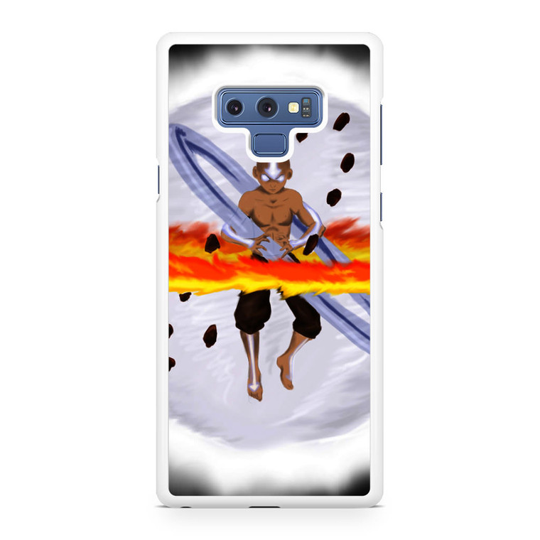 Avatar The Last Airbender Angry Aang Samsung Galaxy Note 9 Case