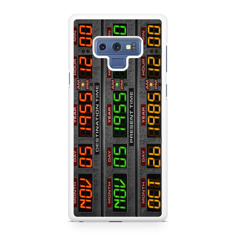 Back To The Future Time Circuits Samsung Galaxy Note 9 Case