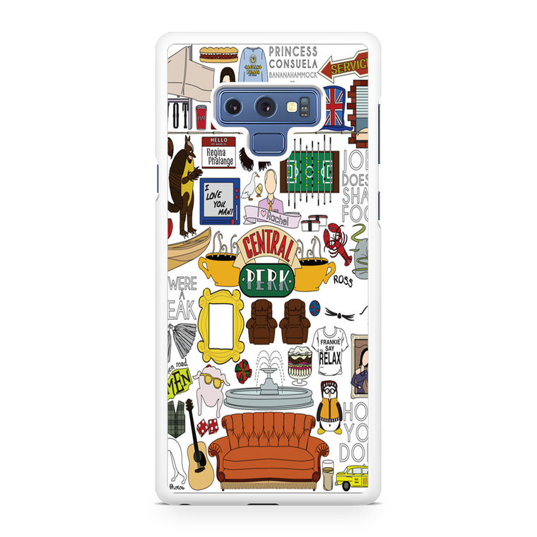 Friends Tv Show Central Perk Samsung Galaxy Note 9 Case