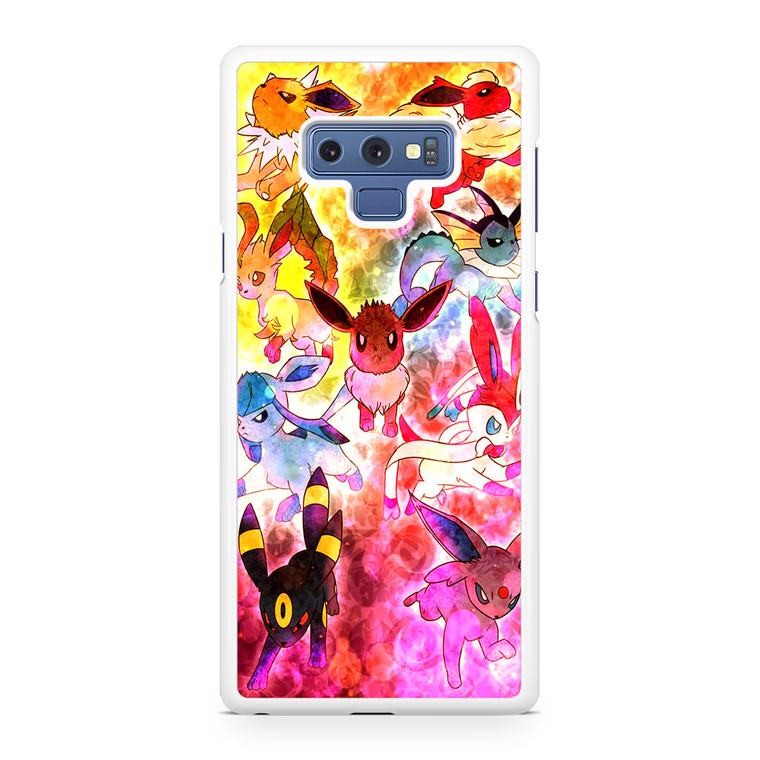 Pokemon Eevee Collage Samsung Galaxy Note 9 Case