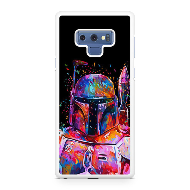 Star Wars Boba Fett Art Samsung Galaxy Note 9 Case