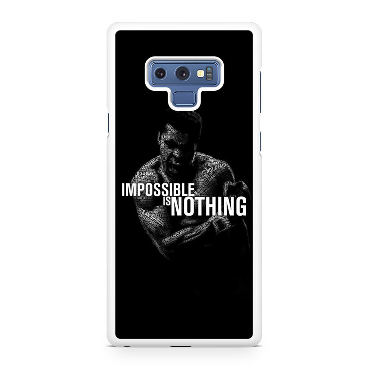 Muhammad Ali Quotes Samsung Galaxy Note 9 Case