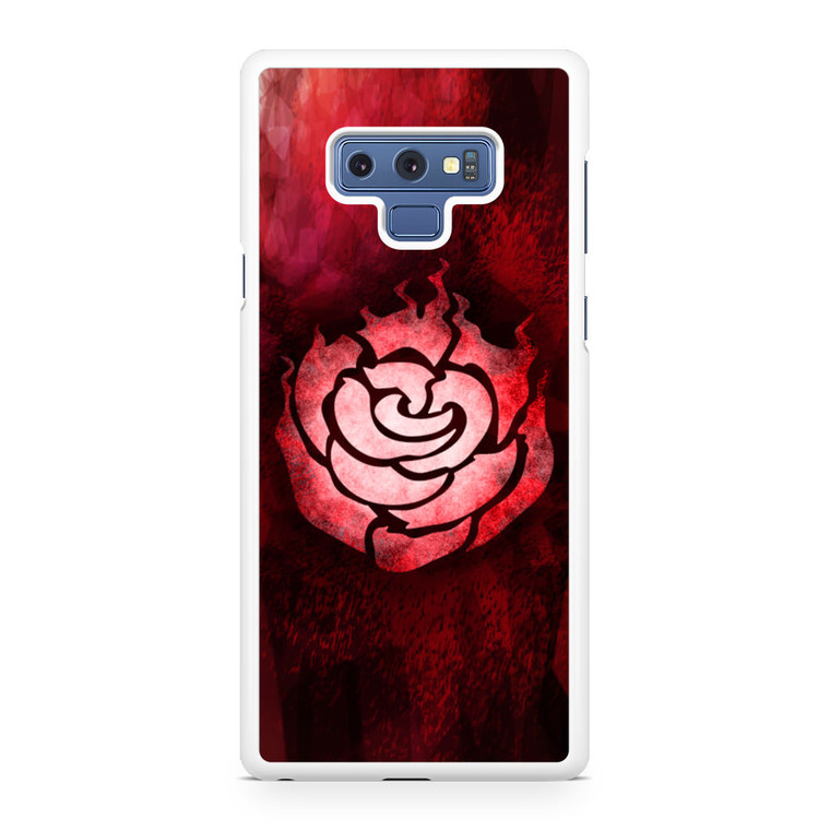 RWBY Ruby Rose Symbol Samsung Galaxy Note 9 Case