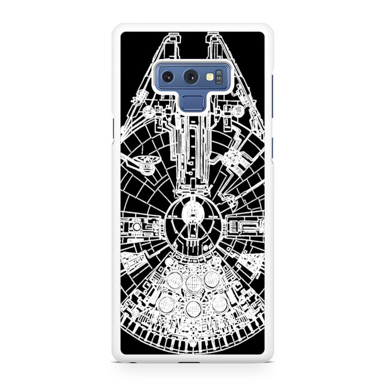 Star Wars Millenium Falcon Samsung Galaxy Note 9 Case