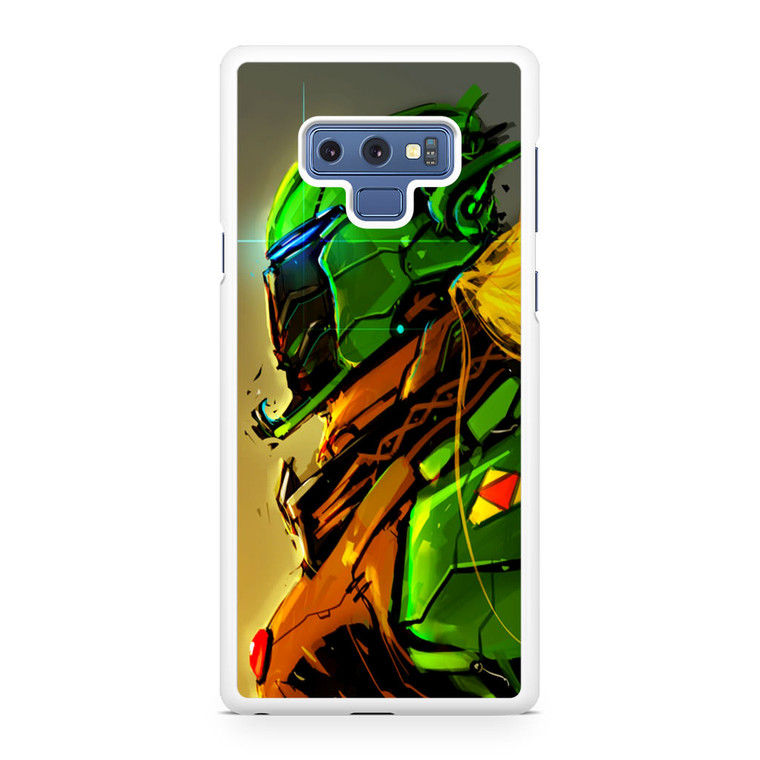 Legend of Zelda Link Cyber Evolution Samsung Galaxy Note 9 Case