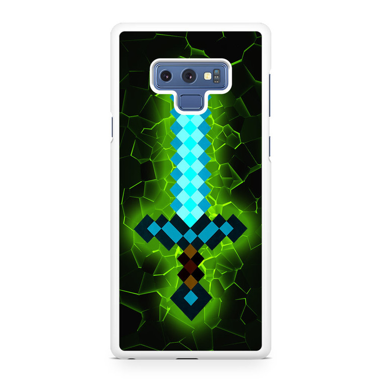 Minecraft Diamond Sword Samsung Galaxy Note 9 Case