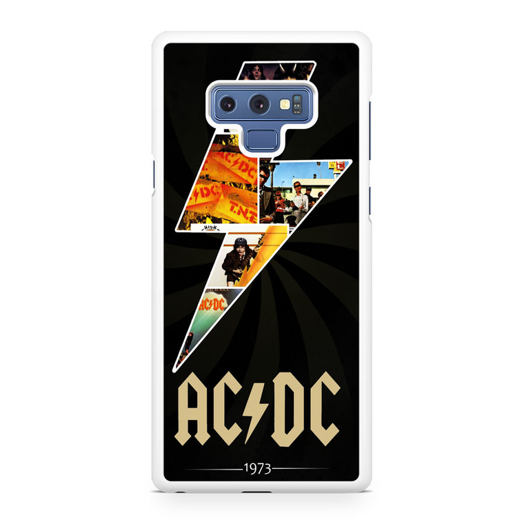 Acdc 1973 Samsung Galaxy Note 9 Case