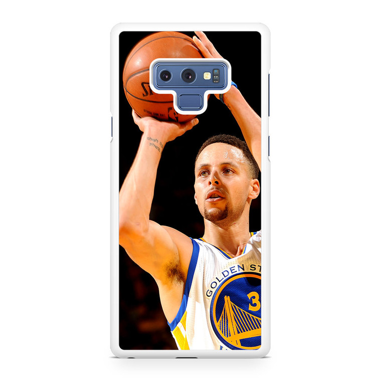 Curry Champion Nba Shoot Golden State Warriors Samsung Galaxy Note 9 Case