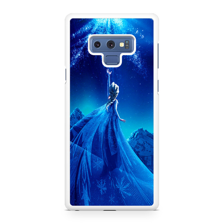Elsa Frozen Queen Disney Illustration Samsung Galaxy Note 9 Case