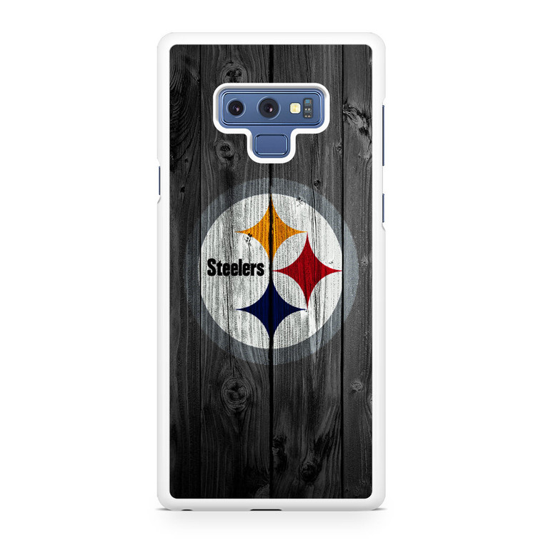 Pittsburgh Steelers Wood Samsung Galaxy Note 9 Case