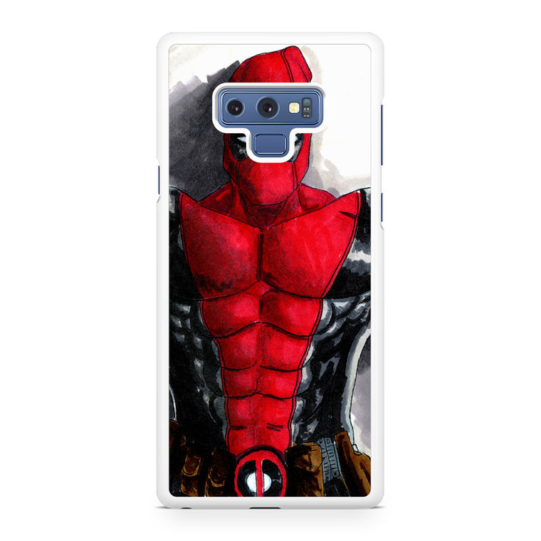 Deadpool Draw Samsung Galaxy Note 9 Case