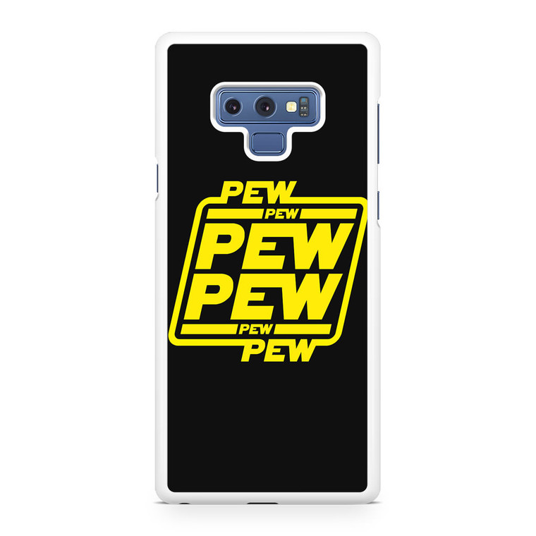 Star Wars Pew Pew Pew Samsung Galaxy Note 9 Case