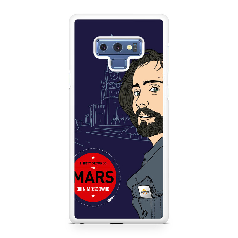 30 Seconds To Mars In Moscow Samsung Galaxy Note 9 Case