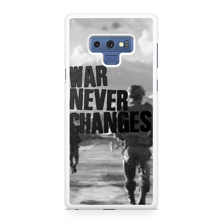 Fallout War Never Changes Quotes Samsung Galaxy Note 9 Case