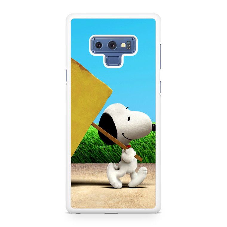 Snoopy The Peanuts Movie Samsung Galaxy Note 9 Case