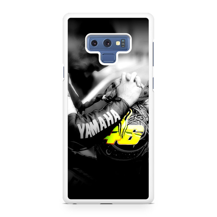 Valentino Rossi 46 Helm Samsung Galaxy Note 9 Case