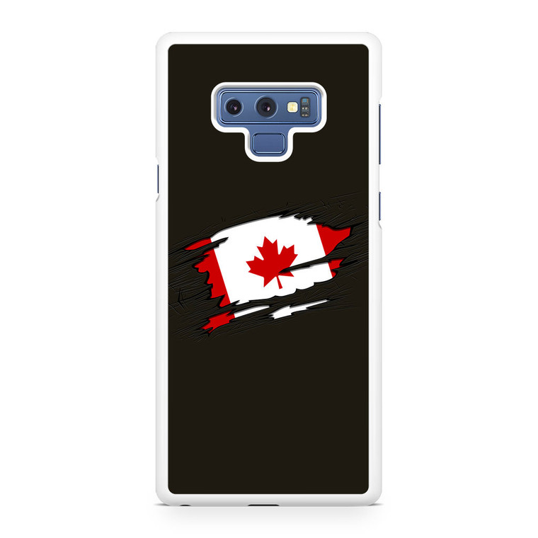 Canadian Flag Samsung Galaxy Note 9 Case
