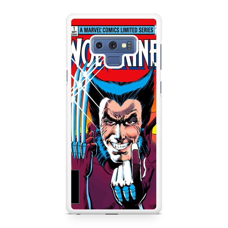 Marvel Comics Cover Wolverine Samsung Galaxy Note 9 Case