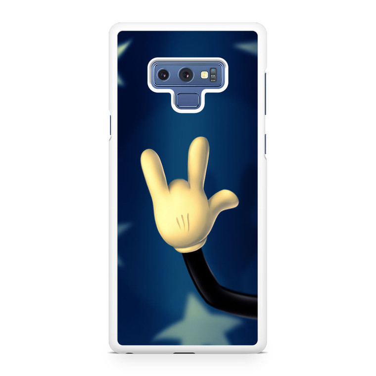 Mickey Hand Samsung Galaxy Note 9 Case