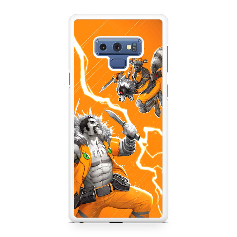Rocket Racoon Guardian Of The Galaxy Samsung Galaxy Note 9 Case