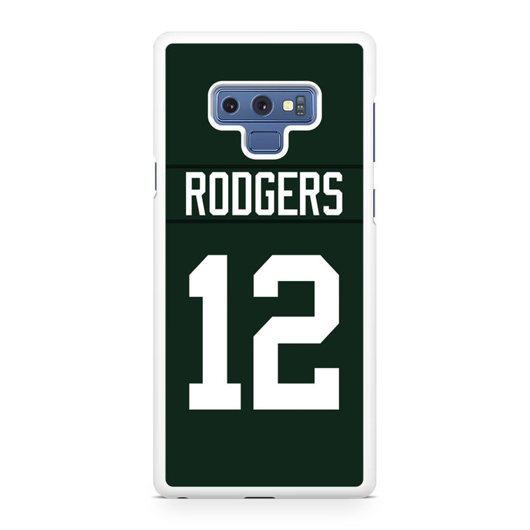 Aaron Rodgers Greenbay Packers Samsung Galaxy Note 9 Case