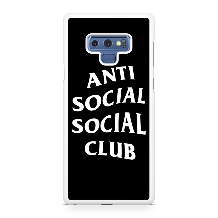 Anti Social Social Club Black Samsung Galaxy Note 9 Case