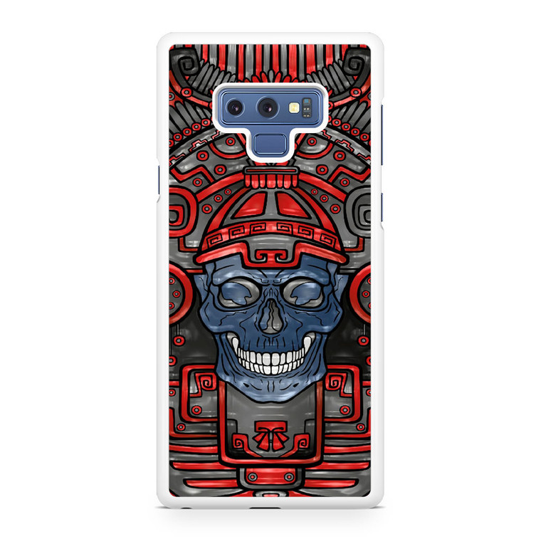 Aztec Skull Samsung Galaxy Note 9 Case