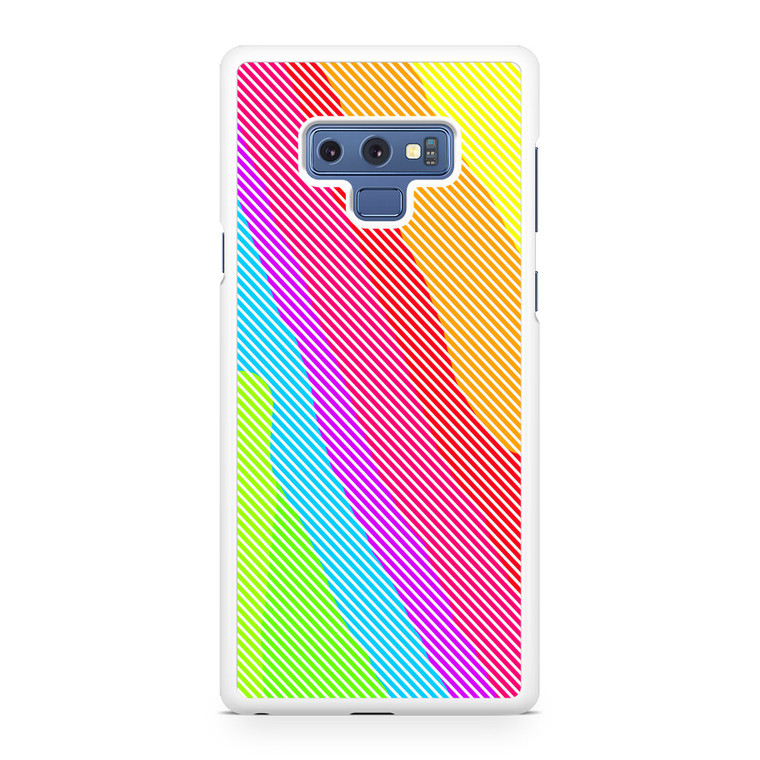 Colorful Stripes1 Samsung Galaxy Note 9 Case