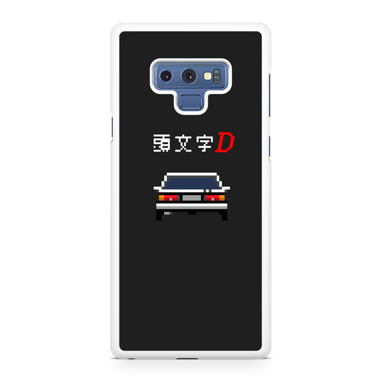 Initial D Pixel Art Samsung Galaxy Note 9 Case